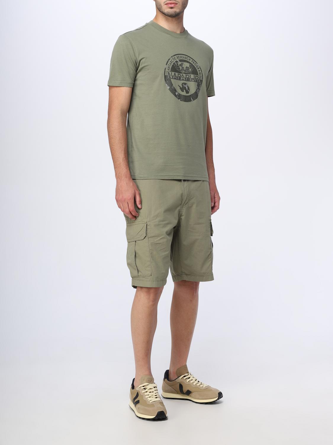 NAPAPIJRI SHORTS: Short men Napapijri, Green - Img 2