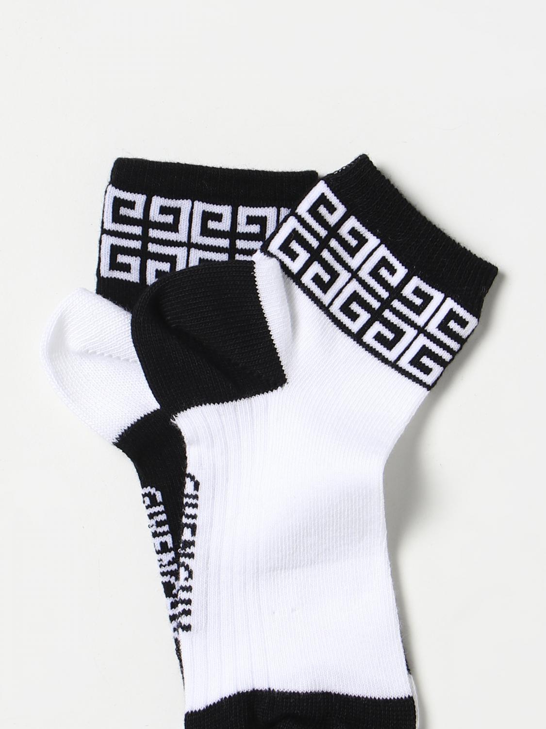 GIVENCHY CALCETINES: Medias bebé niños Givenchy, Blanco - Img 2