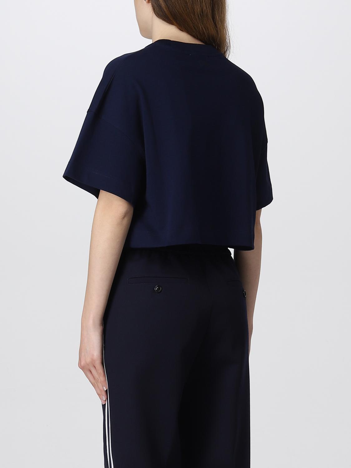 AMI PARIS CAMISETA: Camiseta mujer Ami Paris, Azul Oscuro - Img 2