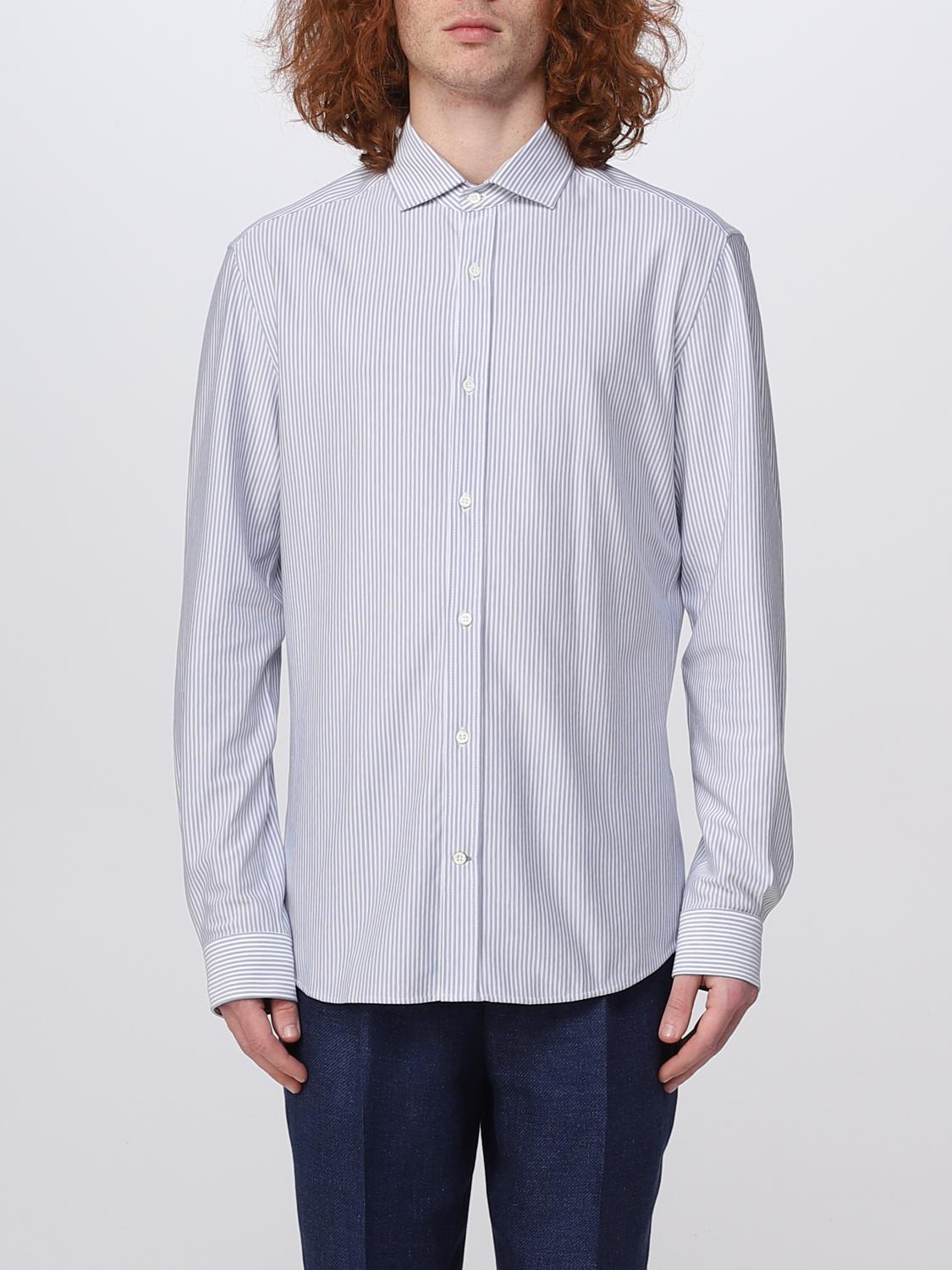 BRUNELLO CUCINELLI CHEMISE: Chemise homme Brunello Cucinelli, Blanc - Img 1