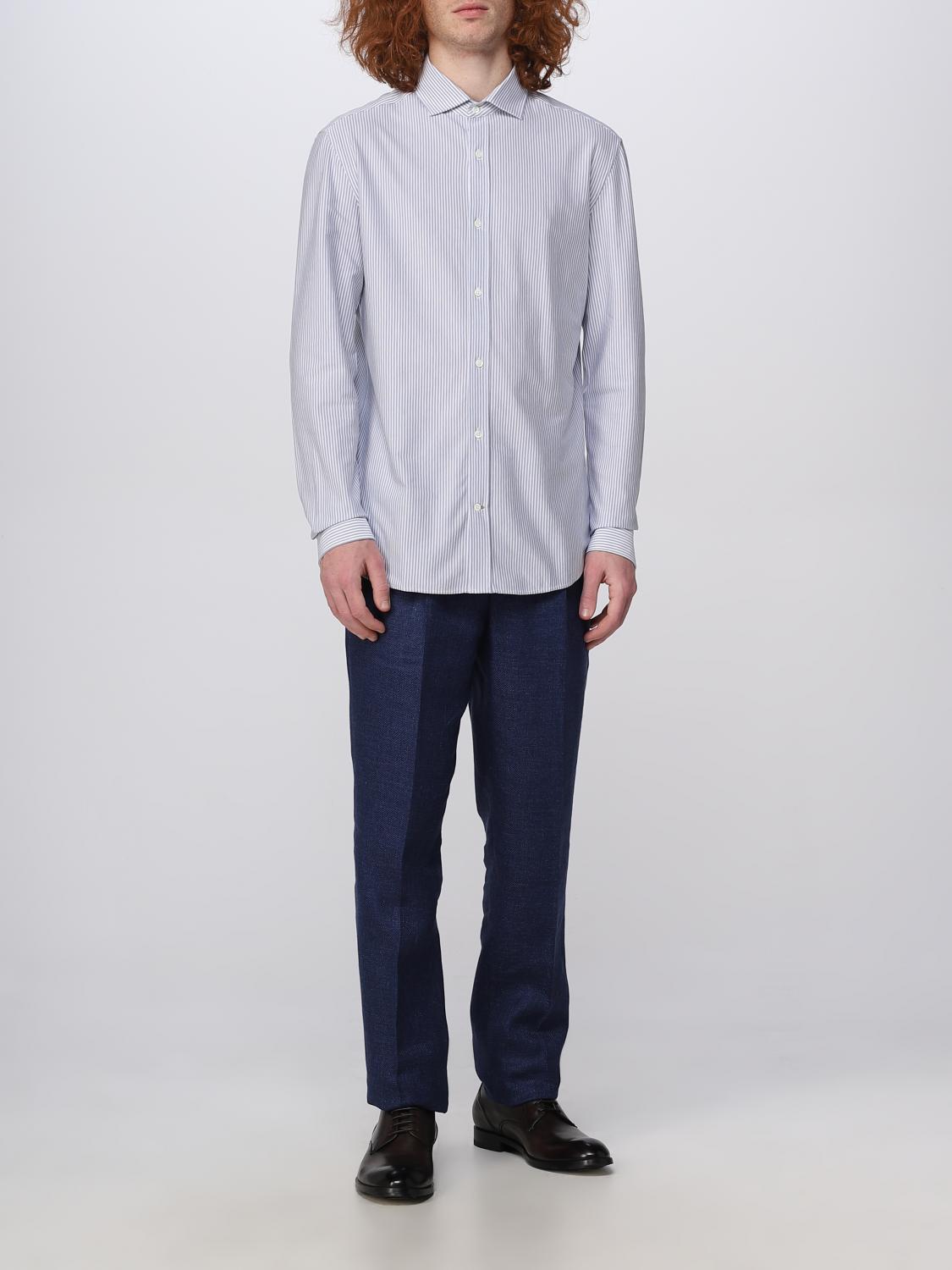 BRUNELLO CUCINELLI CHEMISE: Chemise homme Brunello Cucinelli, Blanc - Img 2