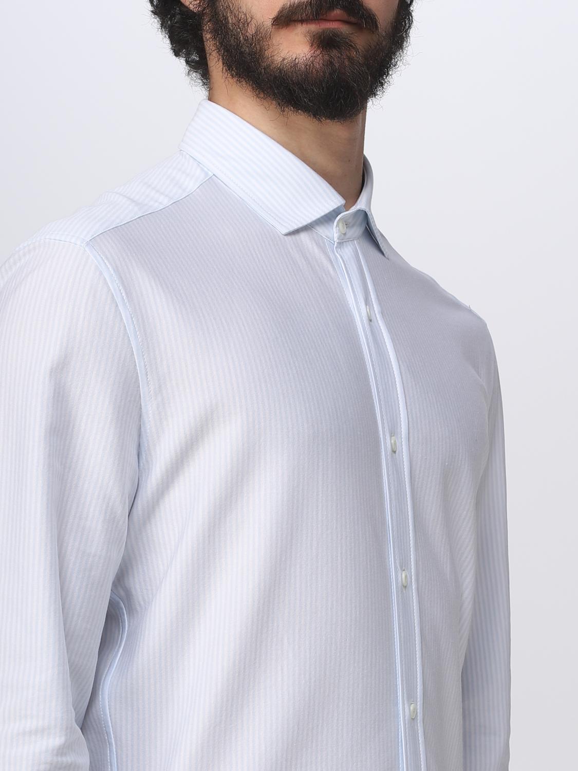 BRUNELLO CUCINELLI CAMICIA: Camicia Brunello Cucinelli in cotone, Bianco 2 - Img 4