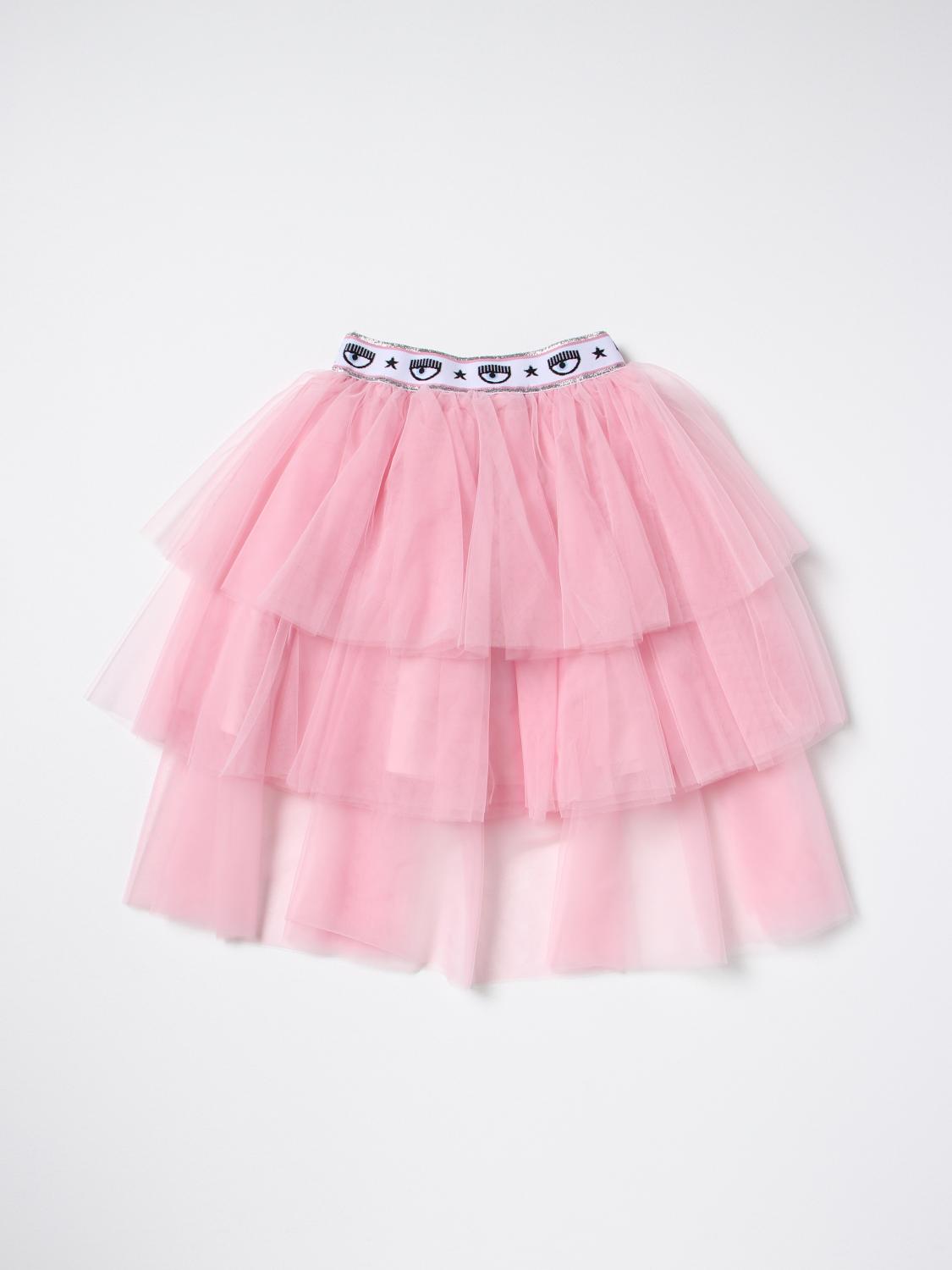 CHIARA FERRAGNI FALDA: Falda niños Chiara Ferragni, Rosa Pálido - Img 2