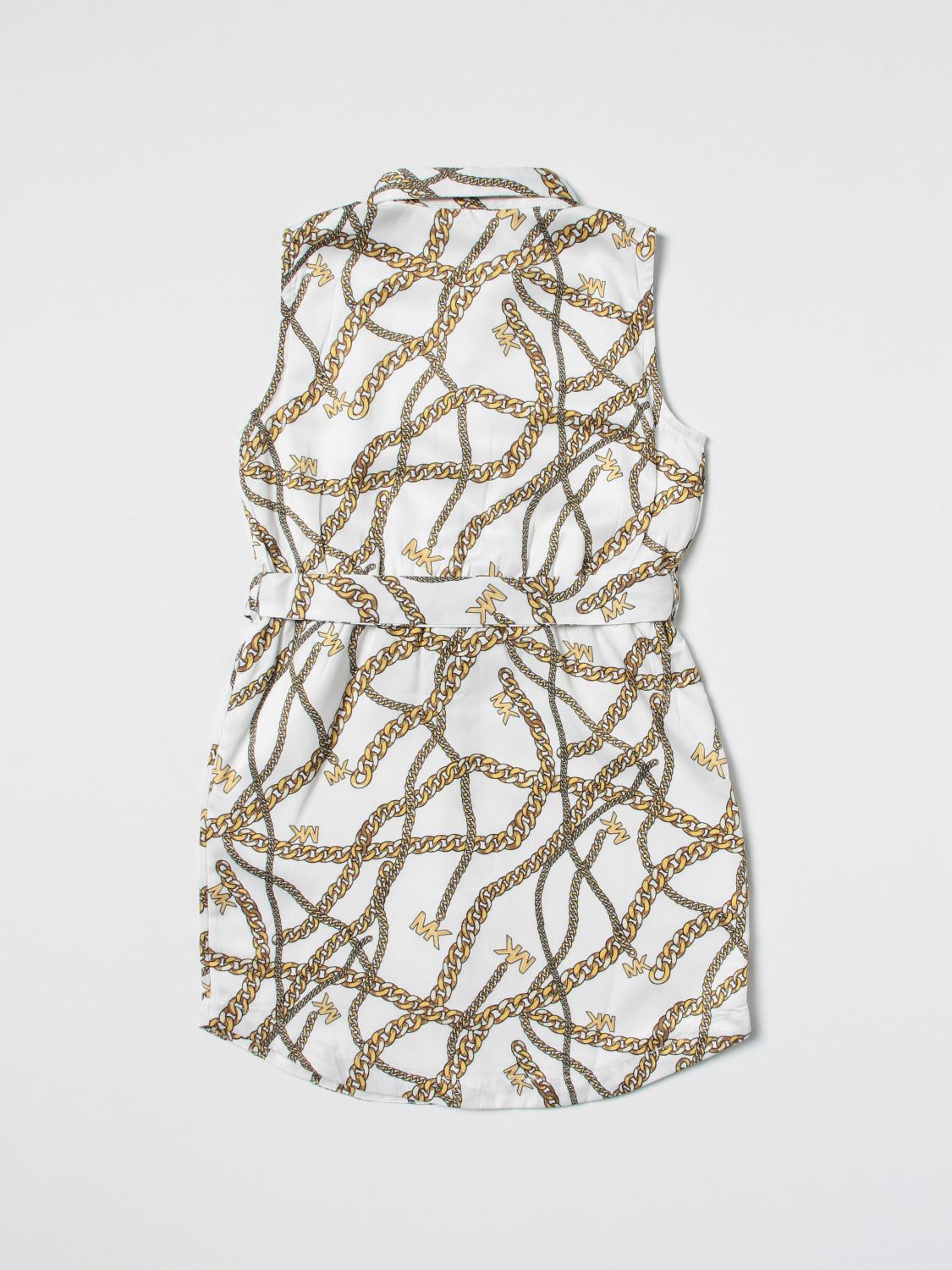 MICHAEL KORS VESTIDO: Vestido niños Michael Kors, Blanco - Img 2