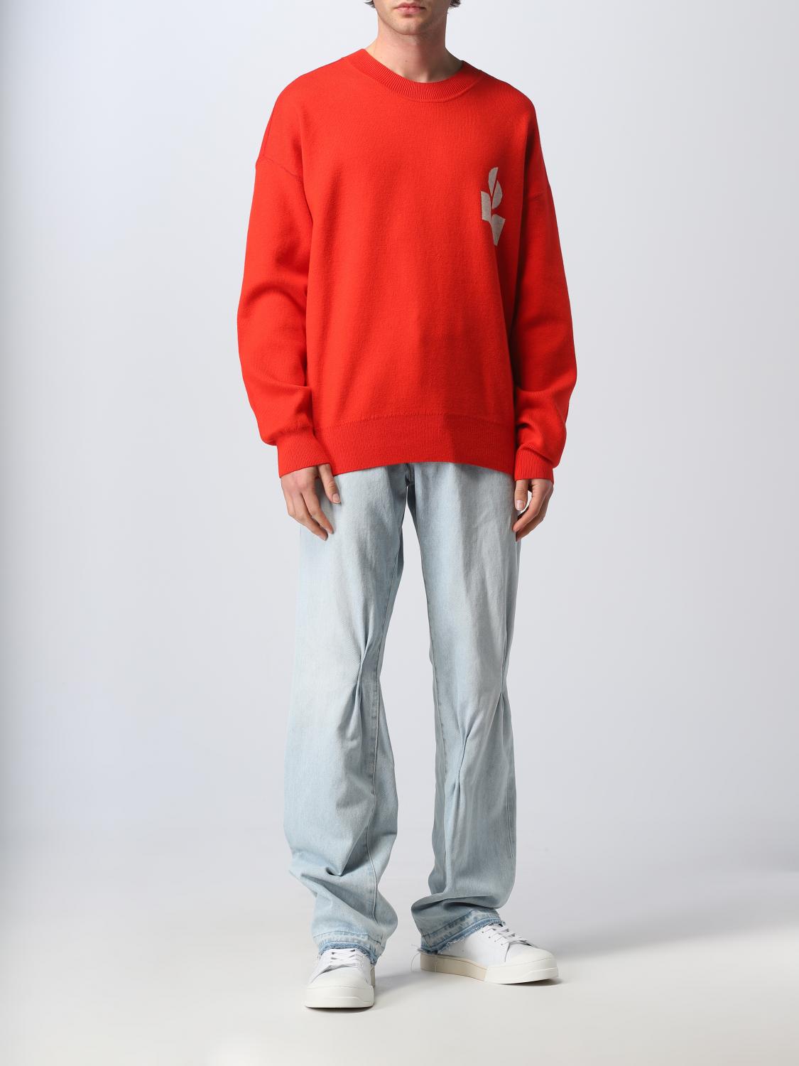 ISABEL MARANT SWEATER: Sweater men Isabel Marant, Red - Img 2
