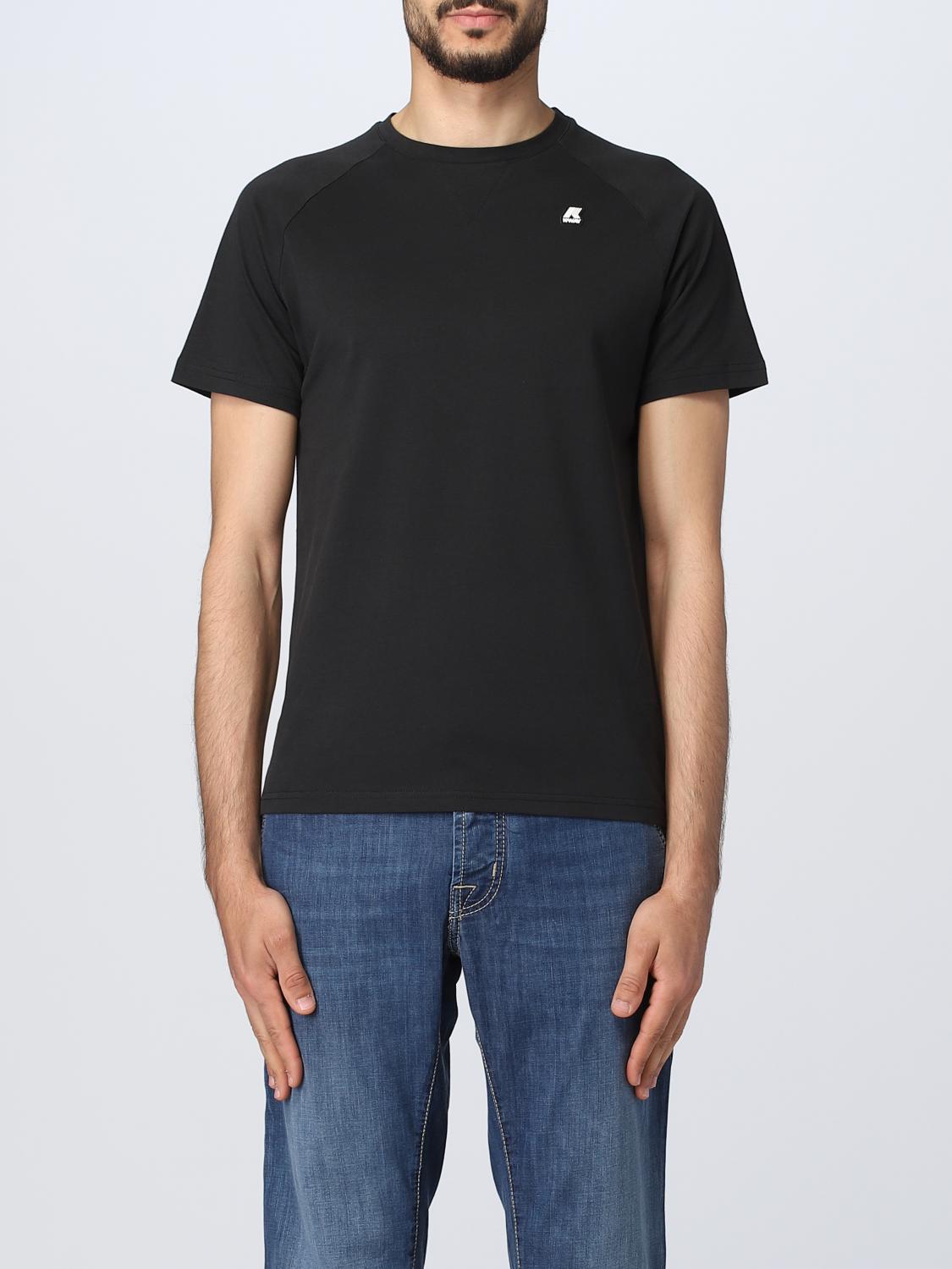 K-WAY T-SHIRT: Pullover herren K-way, Schwarz - Img 1