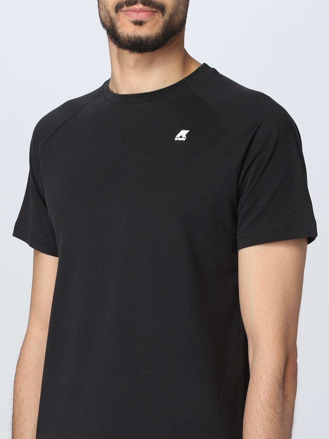 K-WAY T-SHIRT: Pullover herren K-way, Schwarz - Img 3