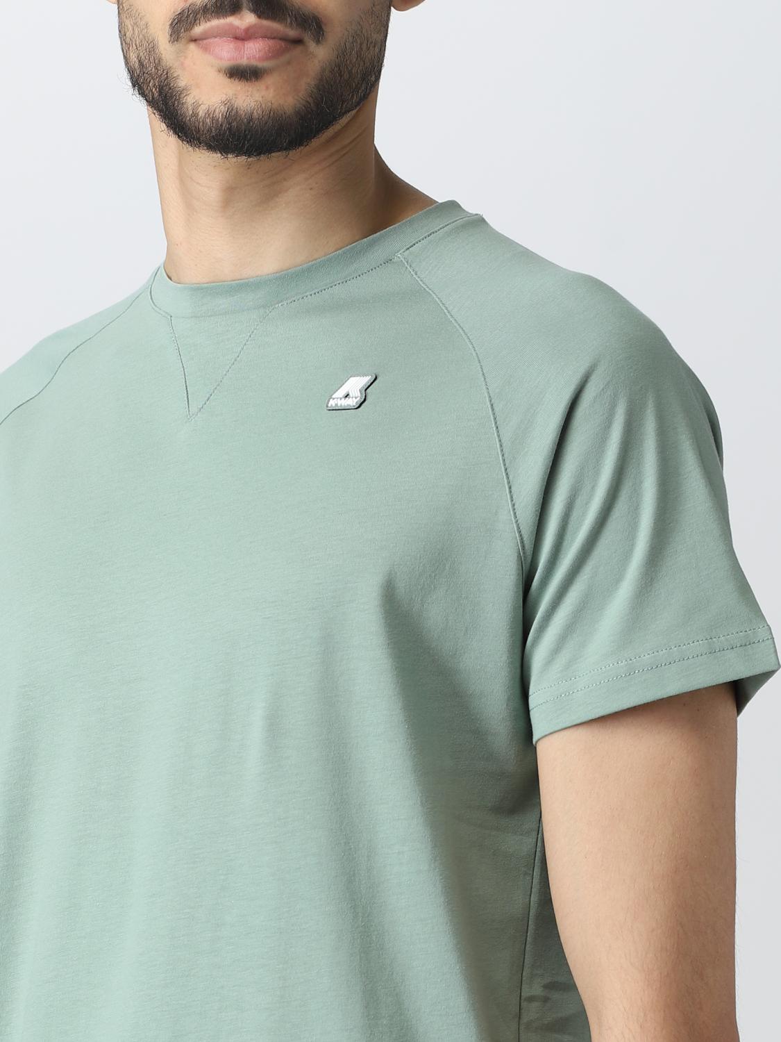 K-WAY T-SHIRT: Pullover herren K-way, Grün - Img 3