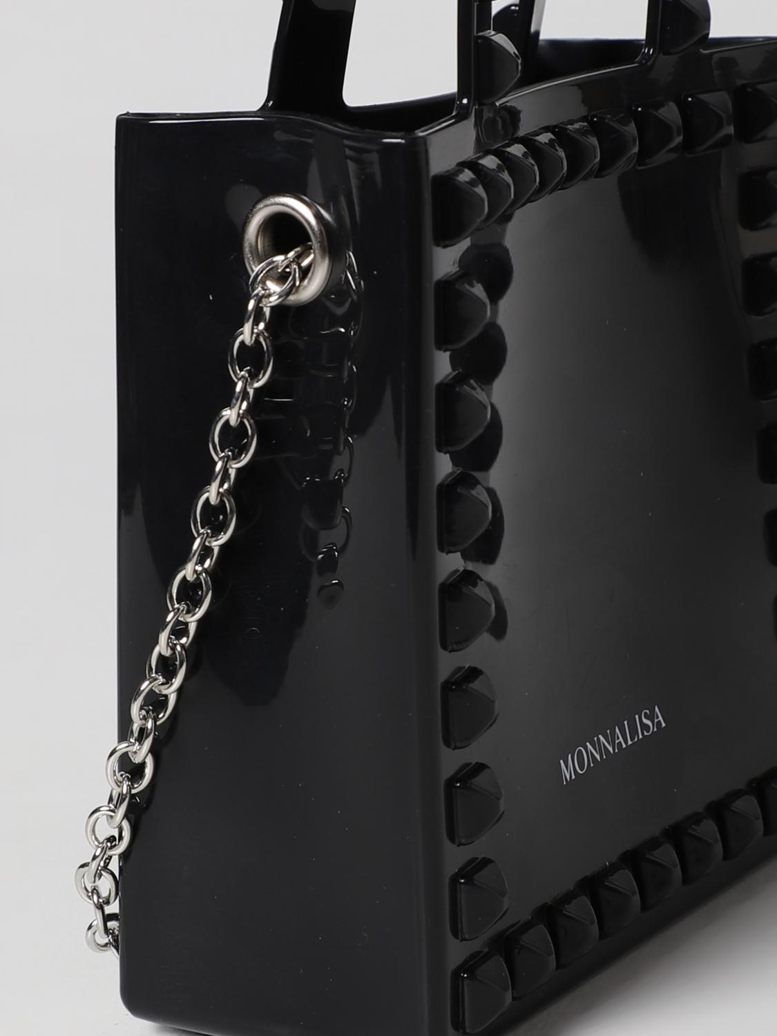 MONNALISA CLUTCH TASCHE: Tasche kinder Monnalisa, Schwarz - Img 3