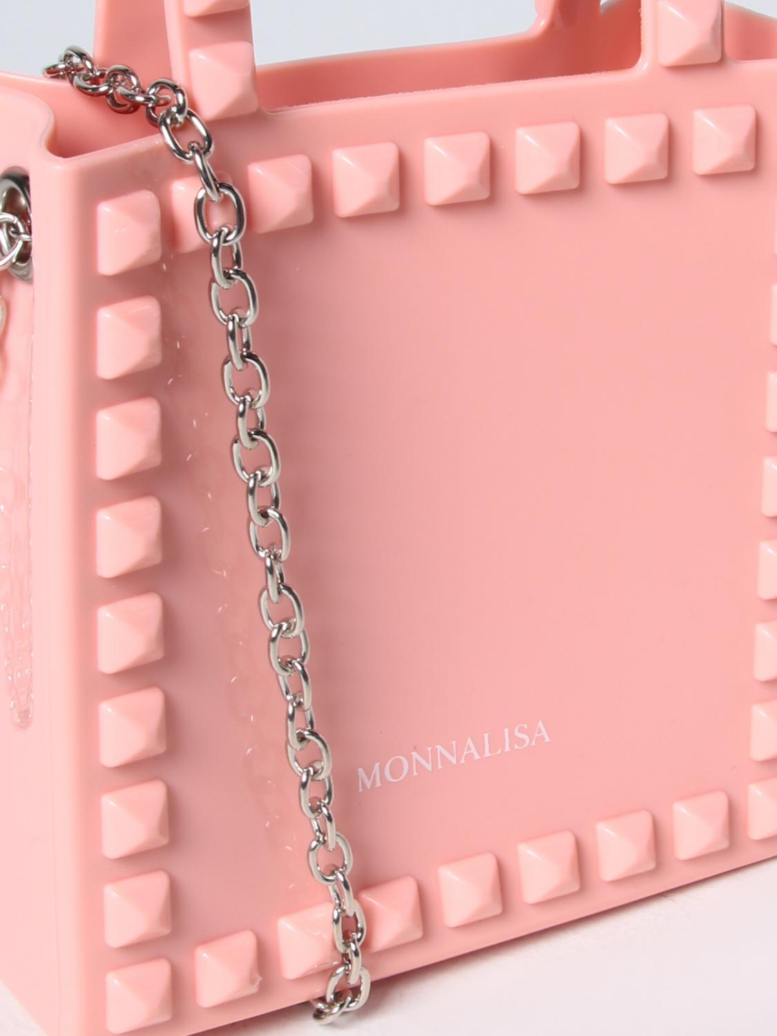 MONNALISA CLUTCH TASCHE: Tasche kinder Monnalisa, Pink - Img 3