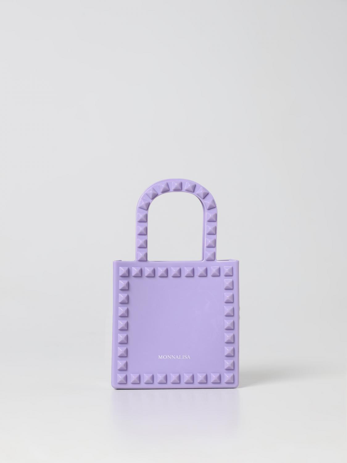 MONNALISA CLUTCH TASCHE: Tasche kinder Monnalisa, Lila - Img 1