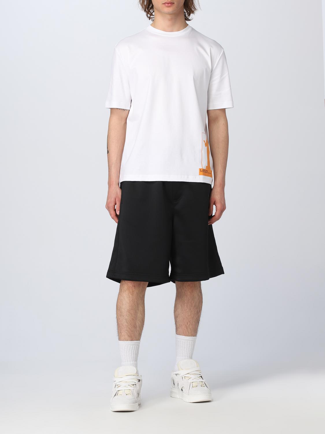 LANVIN SHORTS: Short men Lanvin, Black - Img 2