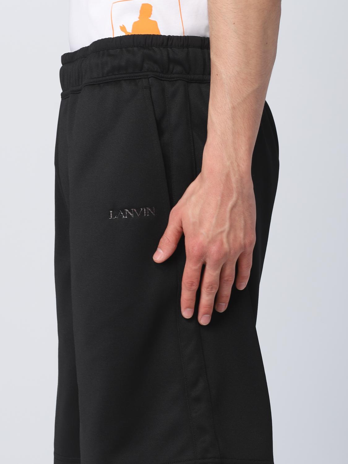 LANVIN SHORTS: Short men Lanvin, Black - Img 5