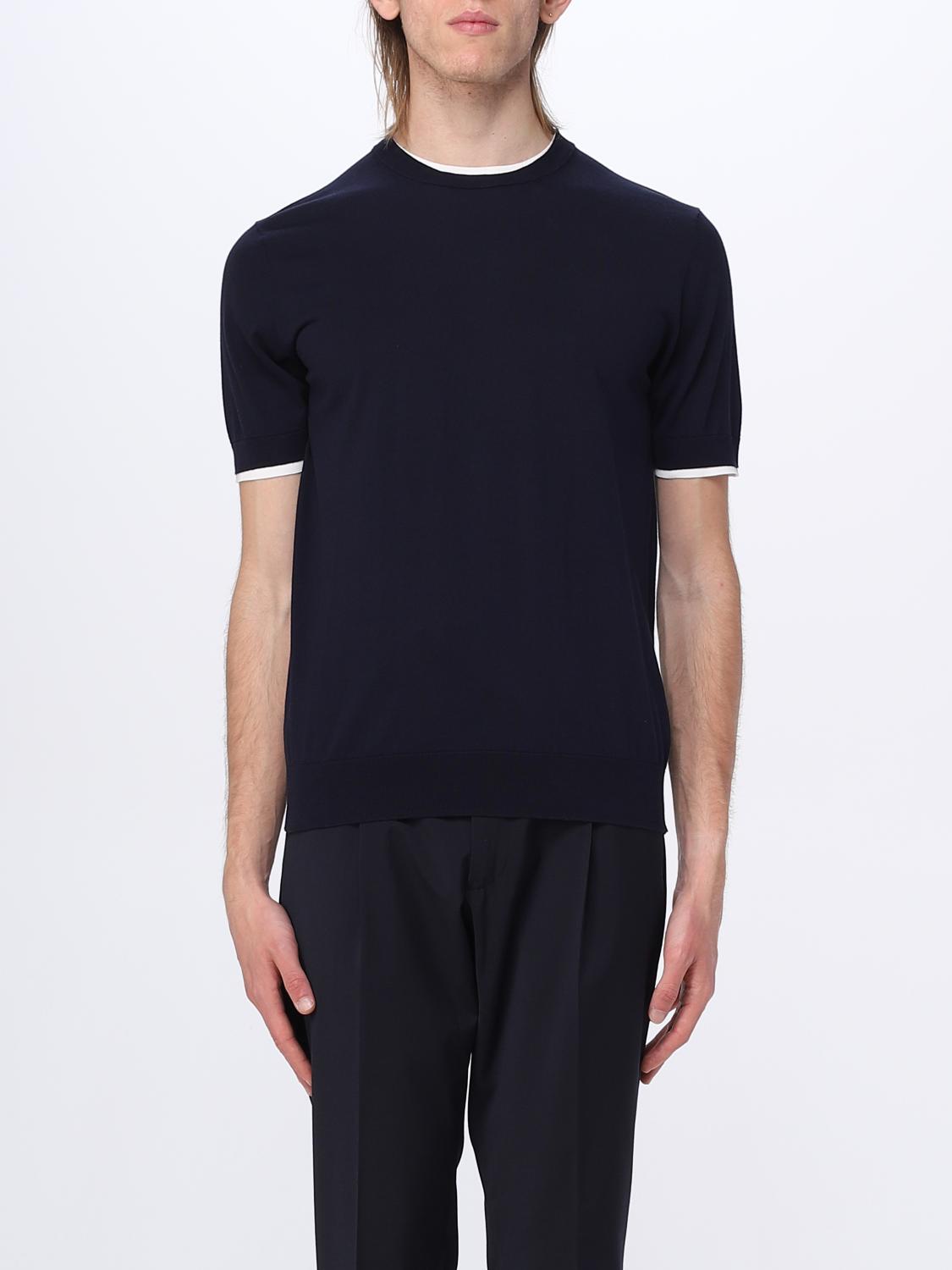 PAOLO PECORA JUMPER: Jumper men Paolo Pecora, Blue - Img 1