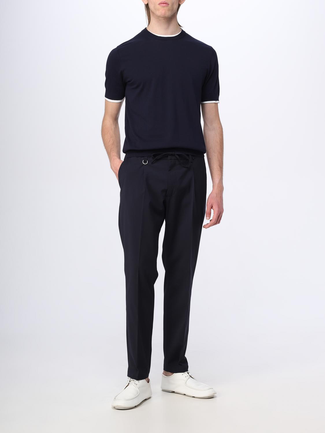 PAOLO PECORA JUMPER: Jumper men Paolo Pecora, Blue - Img 2
