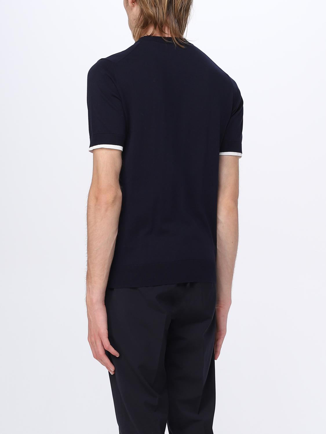 PAOLO PECORA JUMPER: Jumper men Paolo Pecora, Blue - Img 3