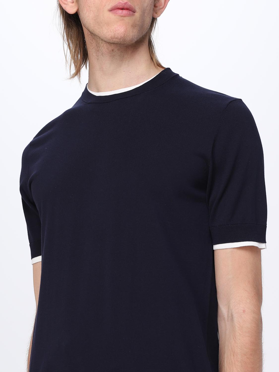 PAOLO PECORA JUMPER: Jumper men Paolo Pecora, Blue - Img 4