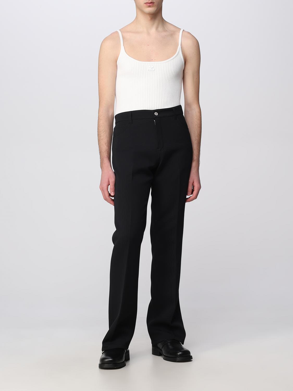 COURRÈGES TANK TOP: Pullover herren CourrÈges, Weiß - Img 2