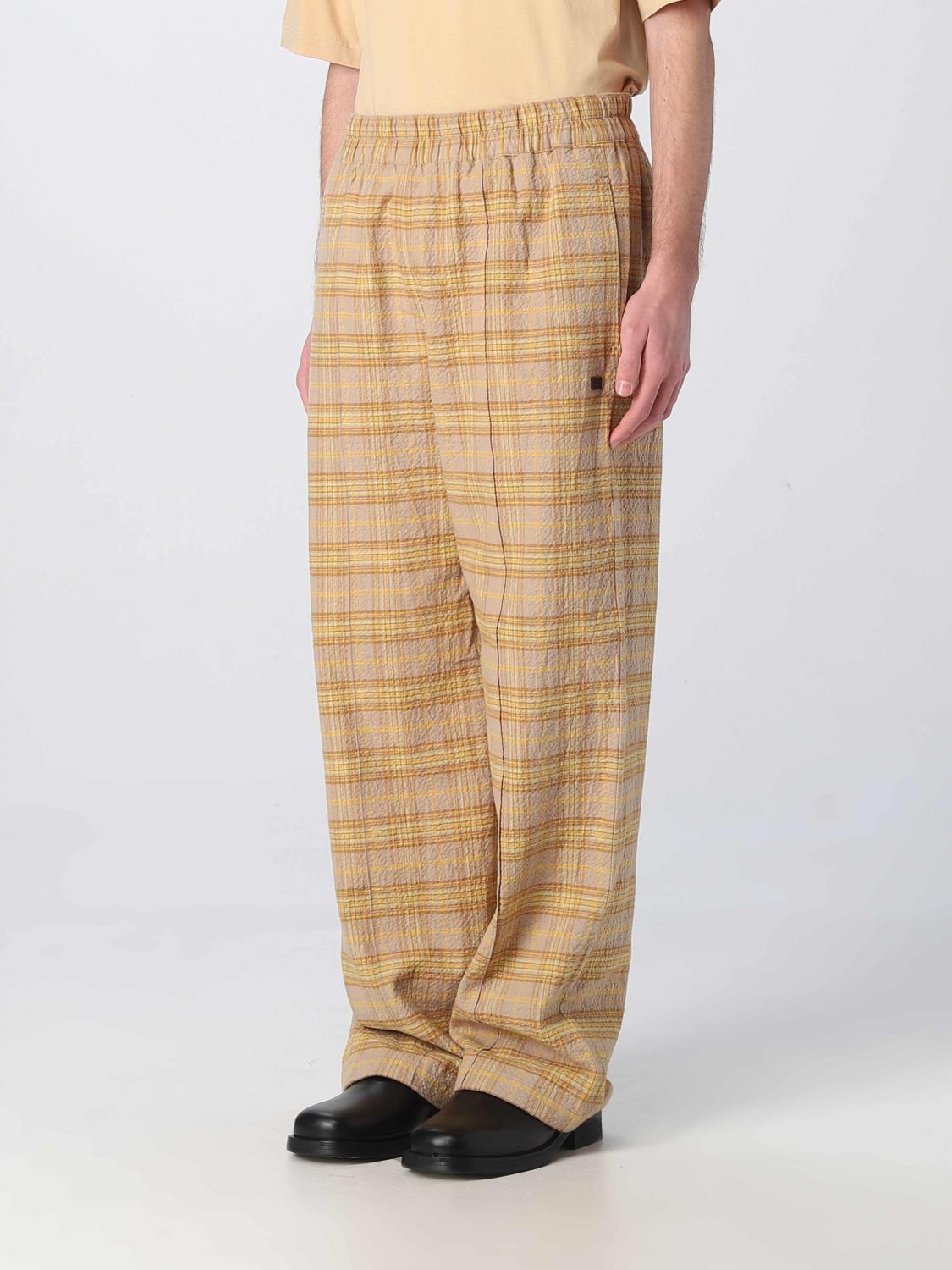 ACNE STUDIOS HOSE: Hose herren Acne Studios, Braun - Img 4