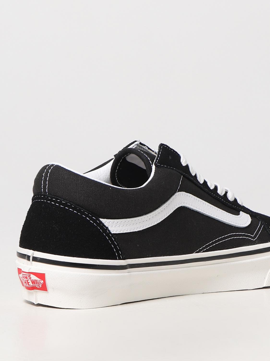 VANS SNEAKERS: Sneakers Old Skool 36 Vans in canvas e suede, Nero - Img 3