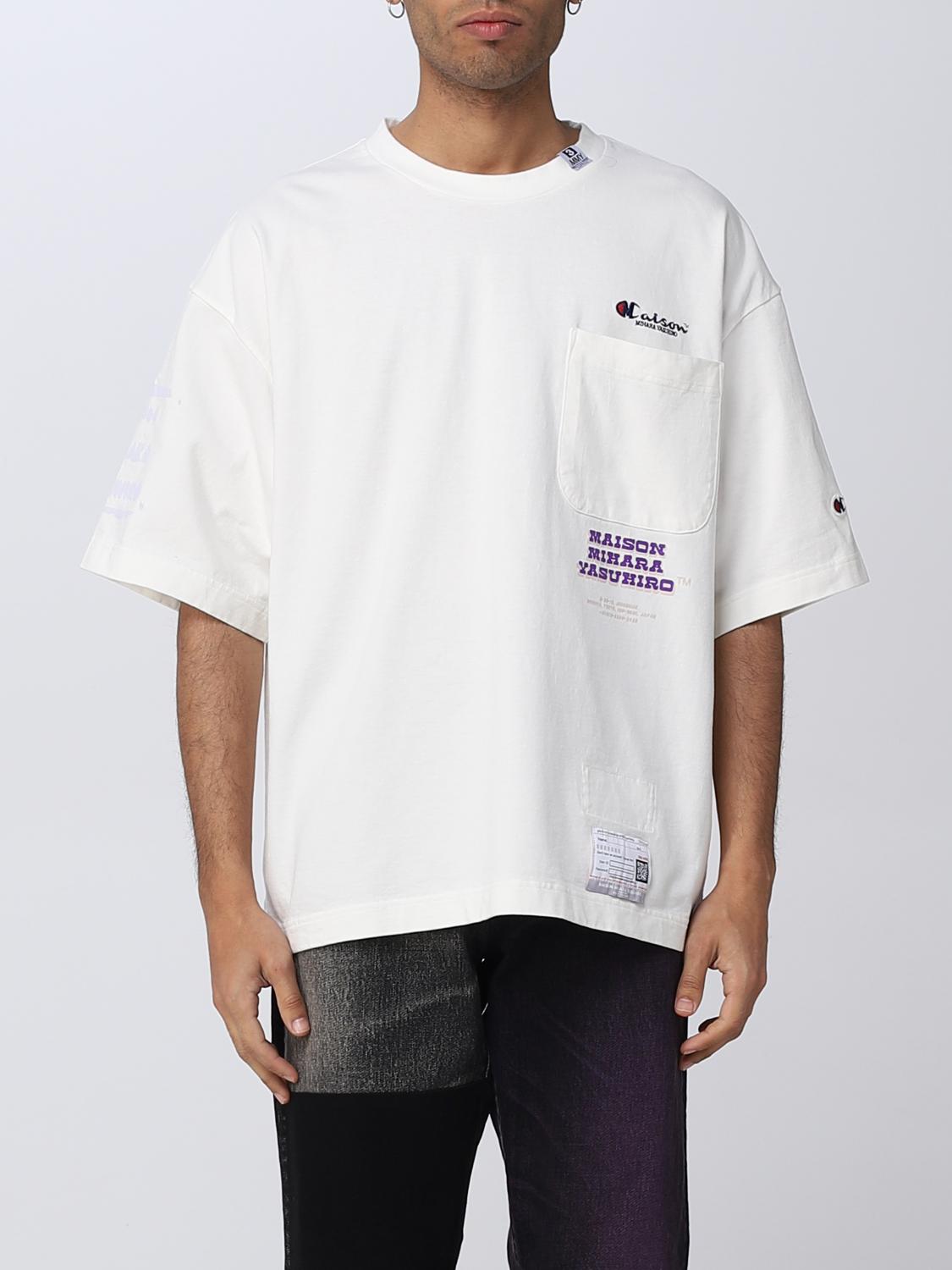 Maison Mihara Yasuhiro Tシャツ メンズ - ホワイト | A10TS691 