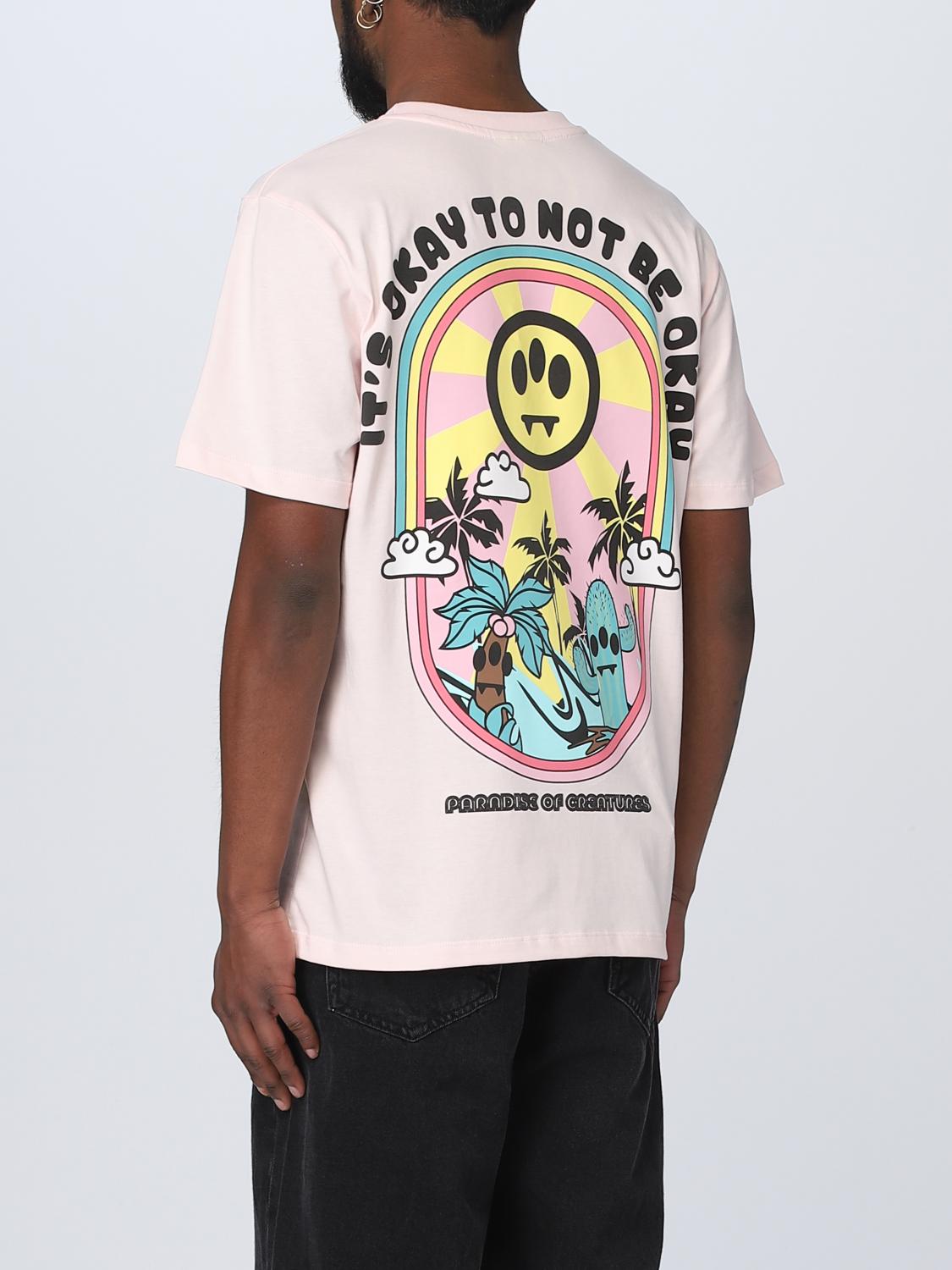 Barrow Tシャツ メンズ - ピンク | 034110 | GIGLIO.COM
