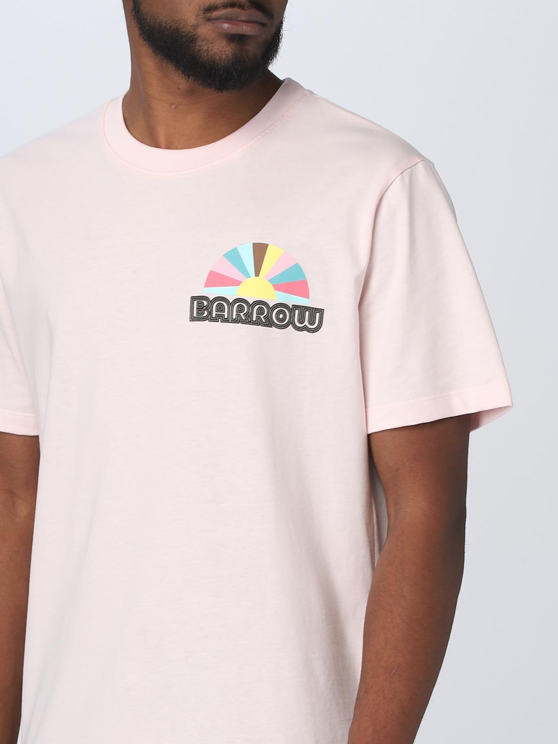 Barrow Tシャツ メンズ - ピンク | 034110 | GIGLIO.COM