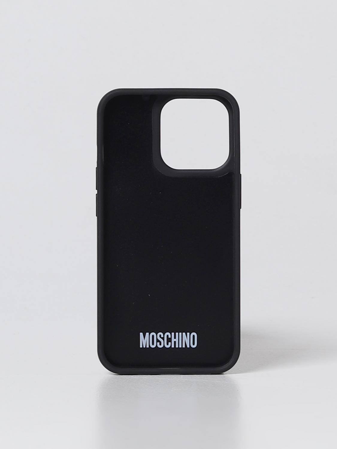 MOSCHINO COUTURE ACCESSORI TECH: Cover Teddy Globe Moschino Couture in gomma, Azzurro - Img 2