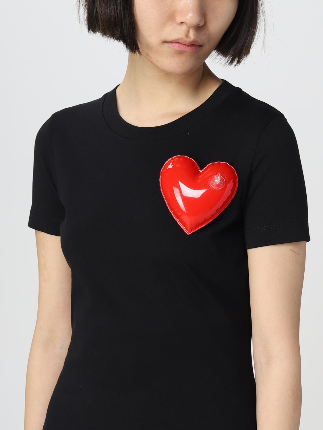 MOSCHINO COUTURE T-SHIRT: T-shirt woman Moschino Couture, Black - Img 3