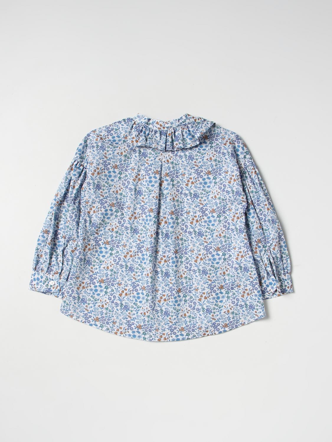 IL GUFO CAMISA: Camisa niños Il Gufo, Azul Claro - Img 2