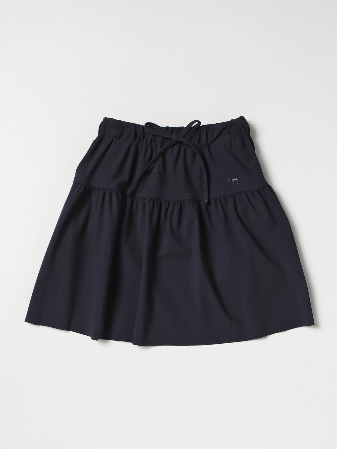 IL GUFO FALDA: Falda niños Il Gufo, Azul Oscuro - Img 1