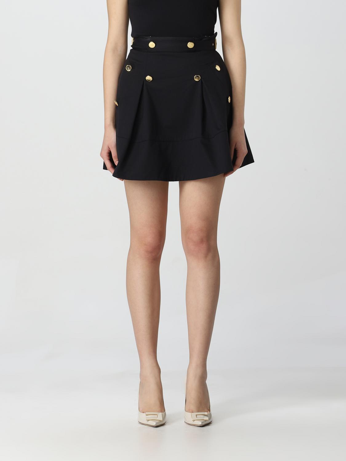 ELISABETTA FRANCHI FALDA: Falda mujer Elisabetta Franchi, Negro - Img 1
