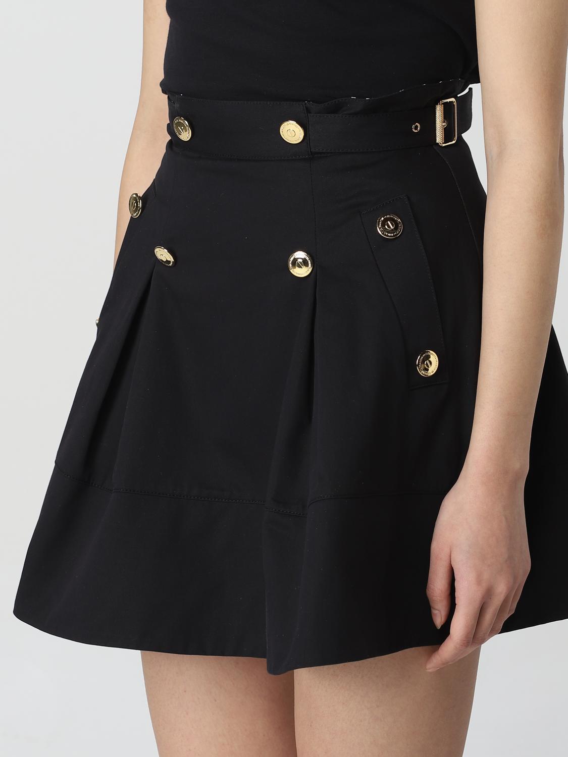 ELISABETTA FRANCHI FALDA: Falda mujer Elisabetta Franchi, Negro - Img 3