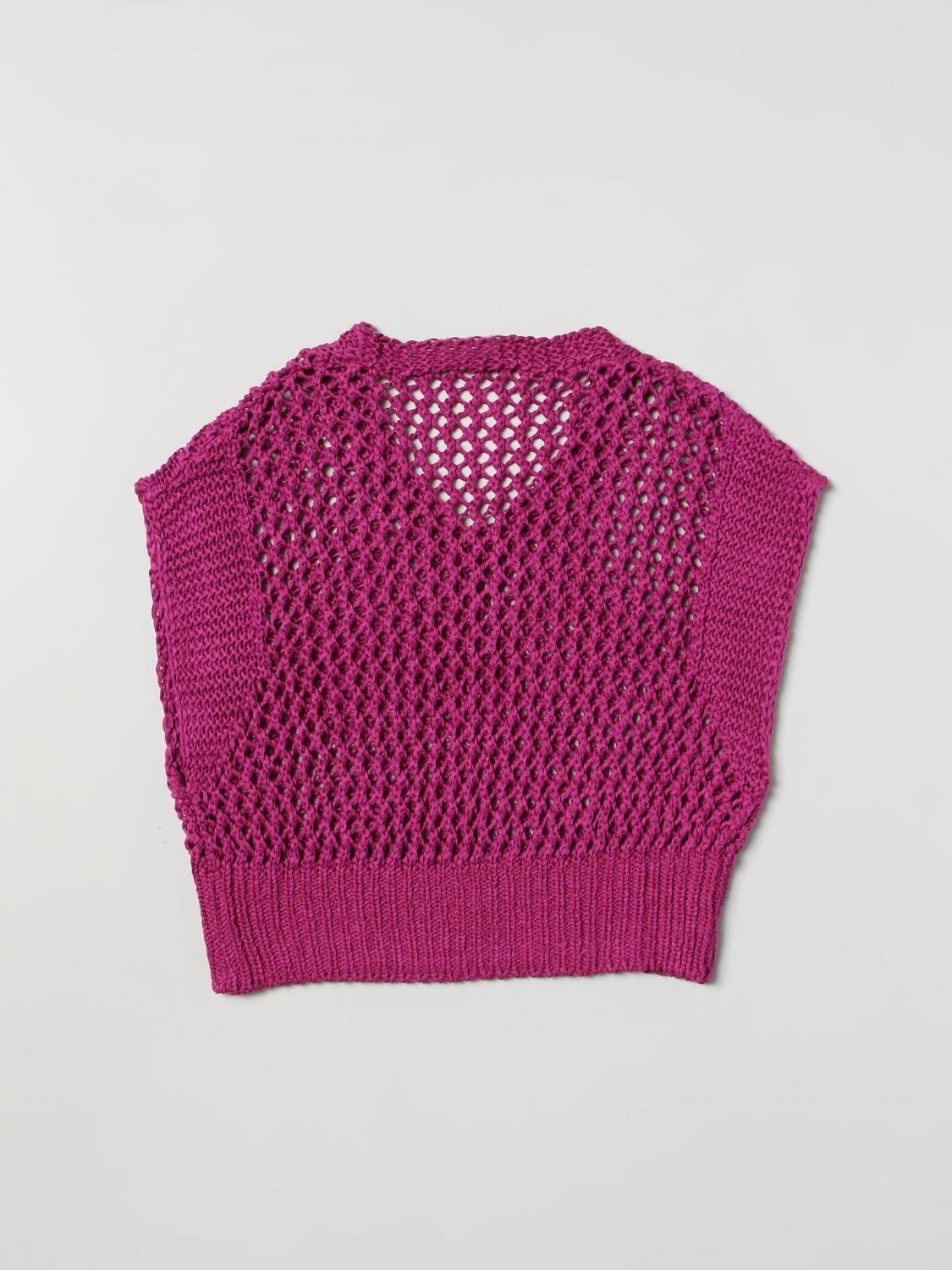 LIU JO JERSEY: Jersey niños Liu Jo Kids, Fucsia - Img 2