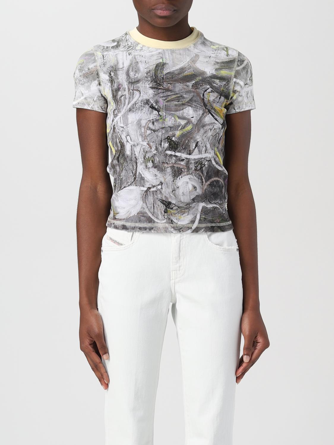 DIESEL T-SHIRT: Pull femme Diesel, Noir - Img 1