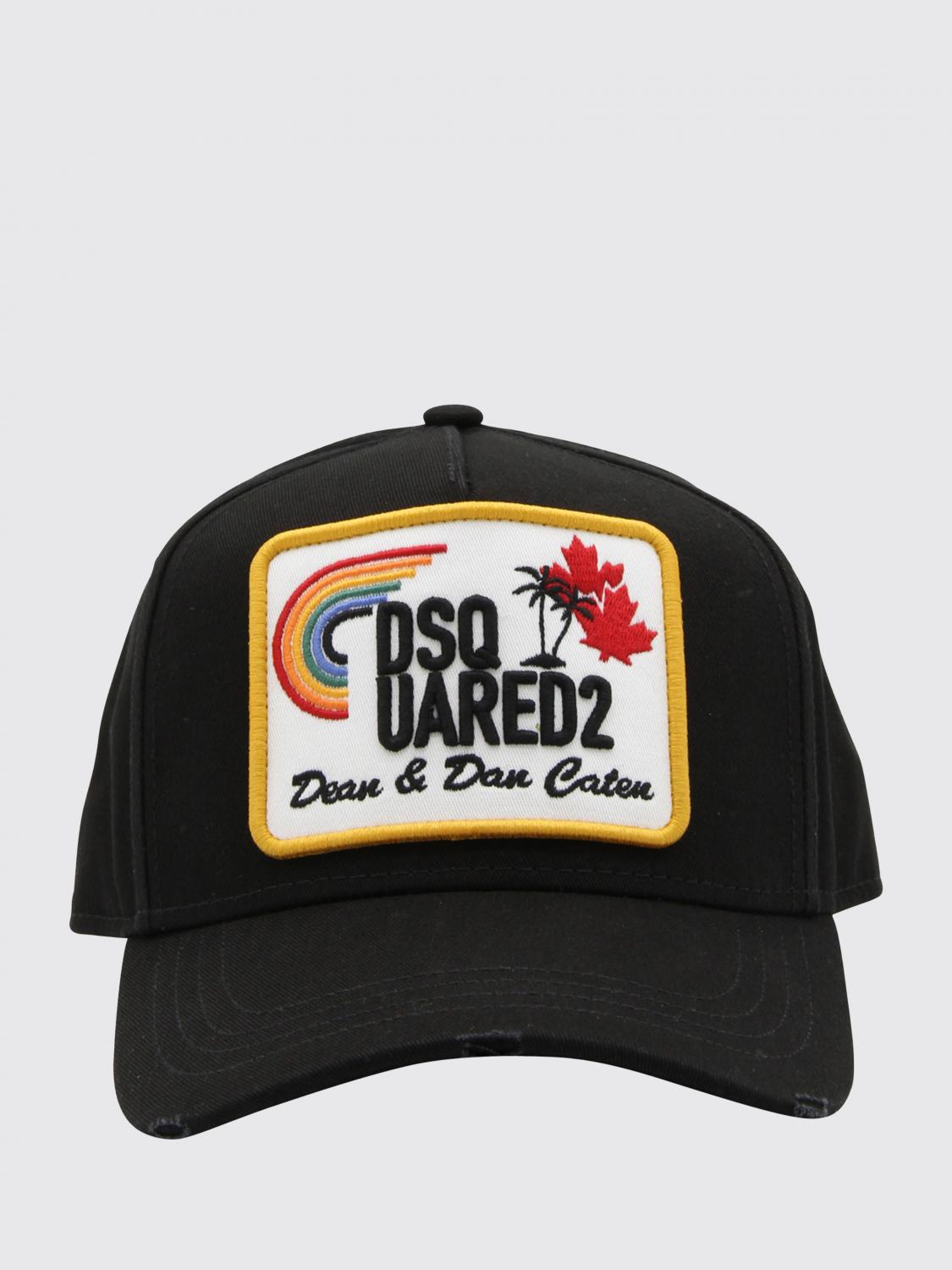 DSQUARED2 GORRO: Gorro hombre Dsquared2, Negro - Img 1