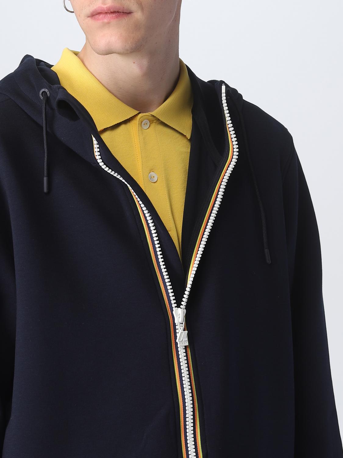 K-WAY JACKET: Jacket men K-way, Blue - Img 4