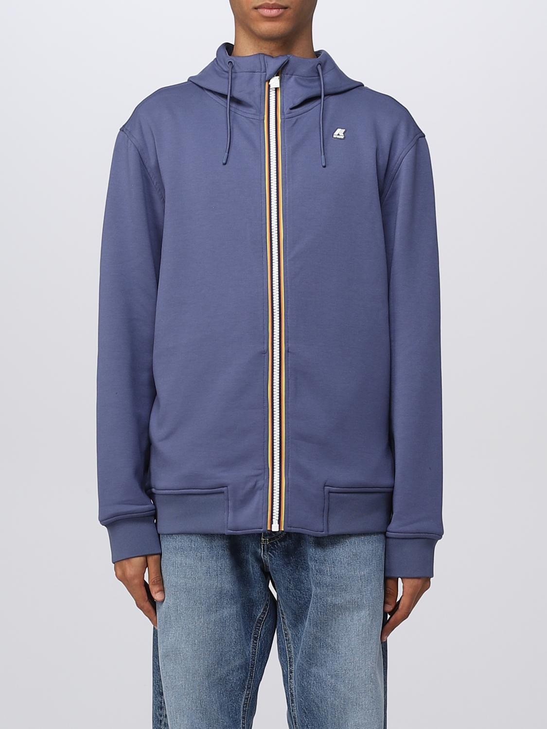 K-WAY JACKET: Jacket men K-way, Indigo - Img 1