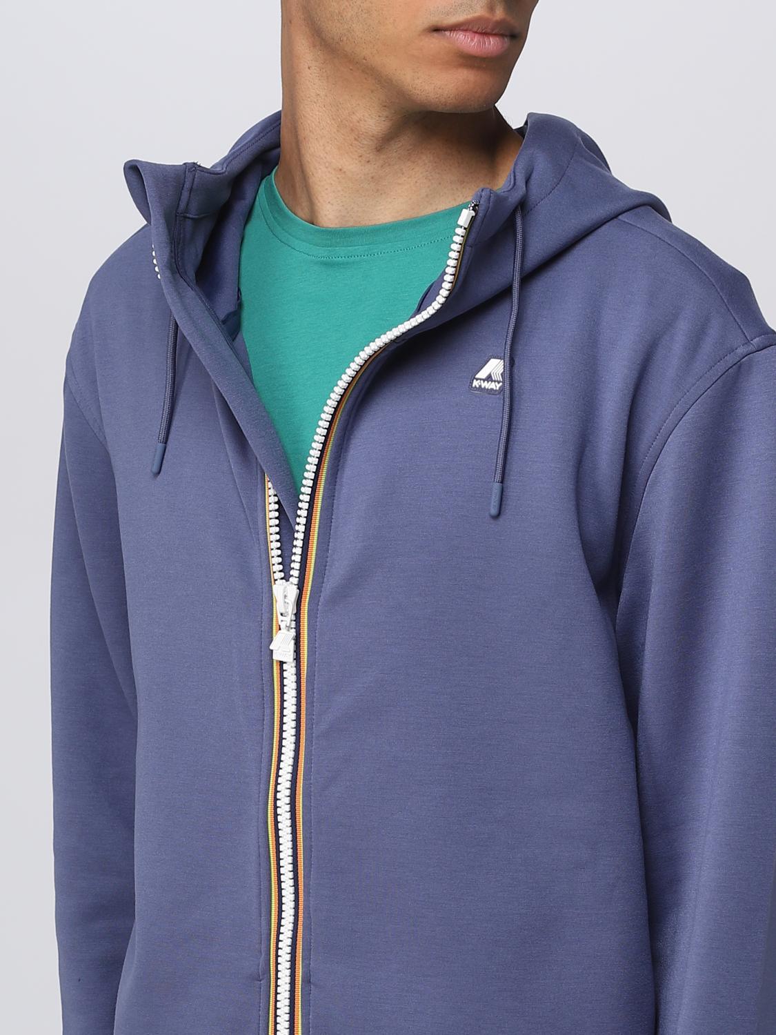 K-WAY JACKET: Jacket men K-way, Indigo - Img 4