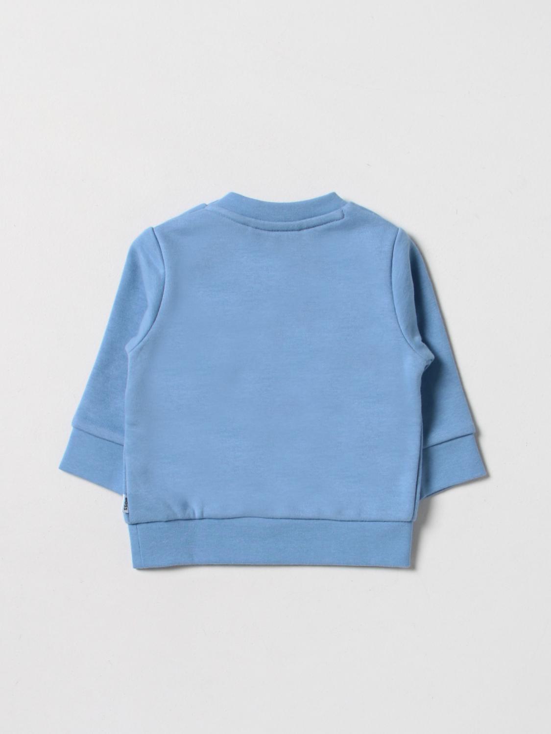 BOSS: Sweater kids Kidswear - Gnawed Blue | Boss sweater