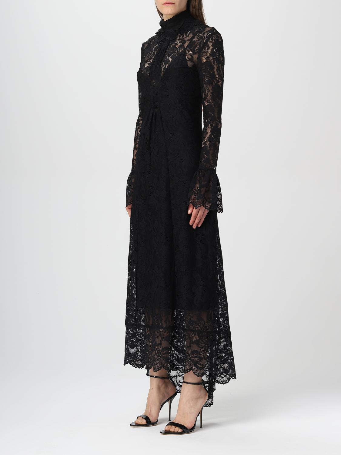 Rabanne Dress woman Paco - Black | 23PJR0289PA0170 | GIGLIO.COM