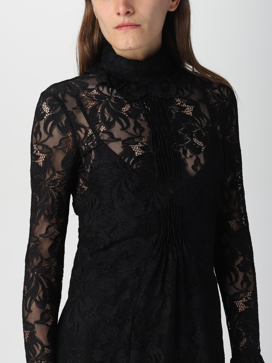 Rabanne Dress woman Paco - Black | 23PJR0289PA0170 | GIGLIO.COM