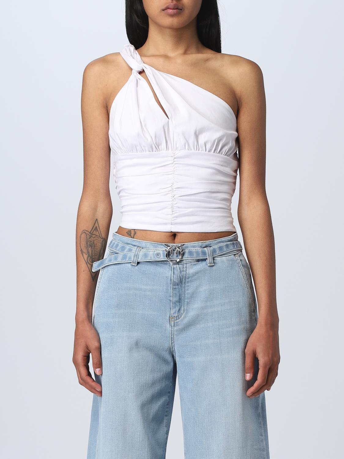 PINKO TOP: Top mujer Pinko, Blanco - Img 1