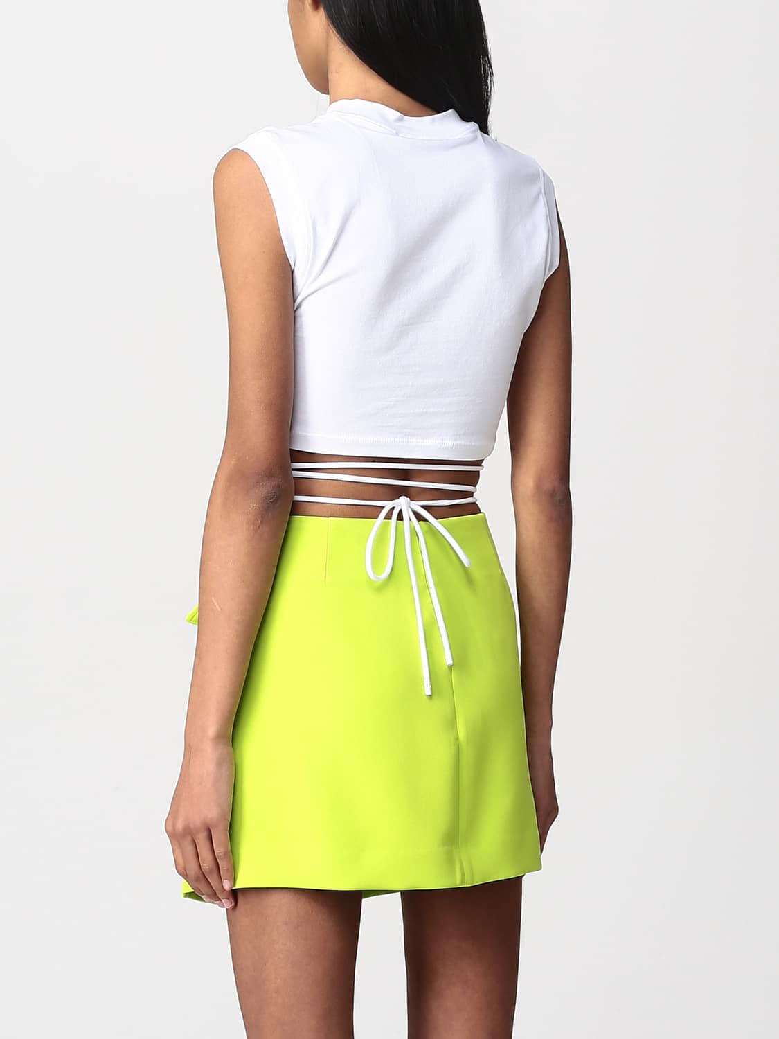 VERSACE JEANS COUTURE TOP: Top e bluse donna Versace Jeans Couture, Bianco - Img 2