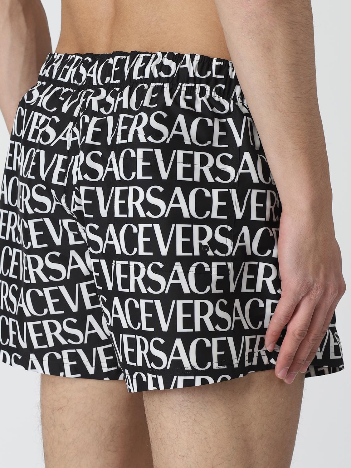 Versace スイムウェア メンズ - ブラック | 10025161A06993 | GIGLIO.COM