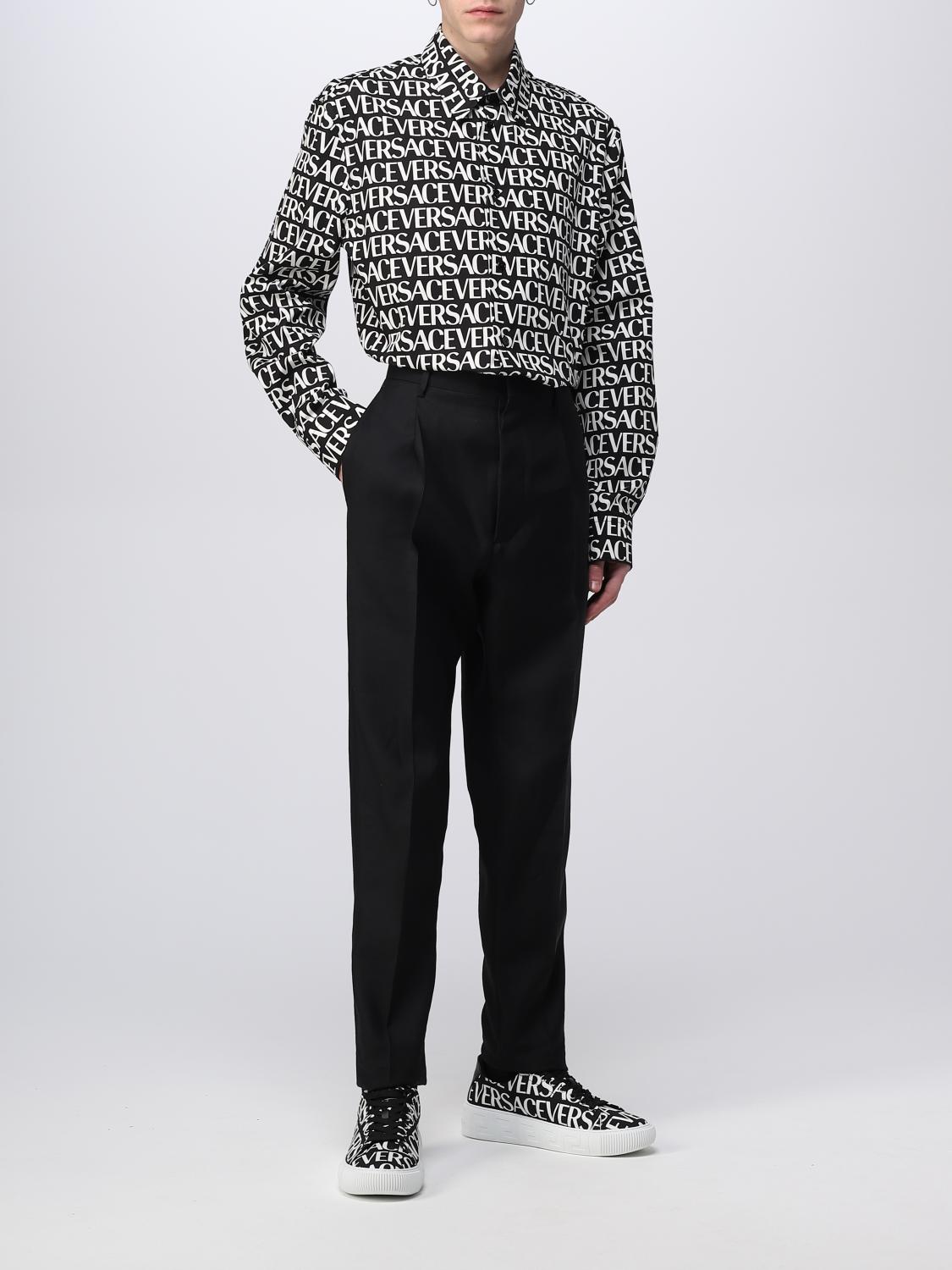 VERSACE CAMISA: Camisa hombre Versace, Negro - Img 2