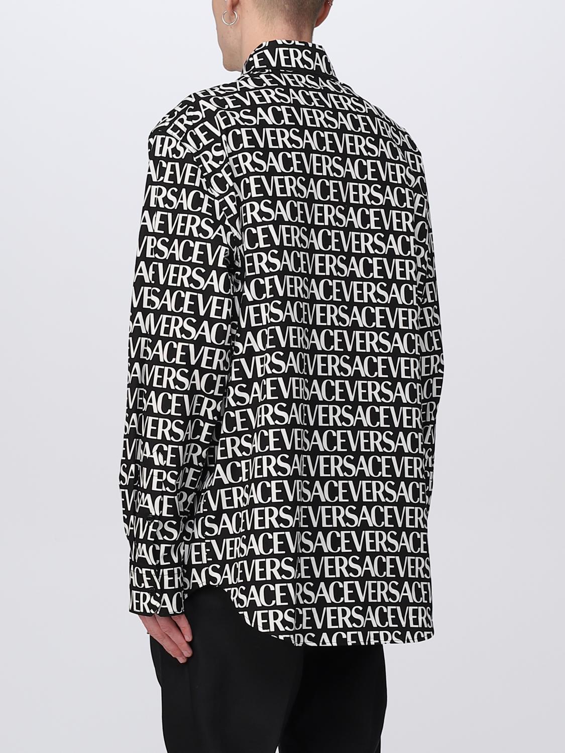 VERSACE CAMISA: Camisa hombre Versace, Negro - Img 3
