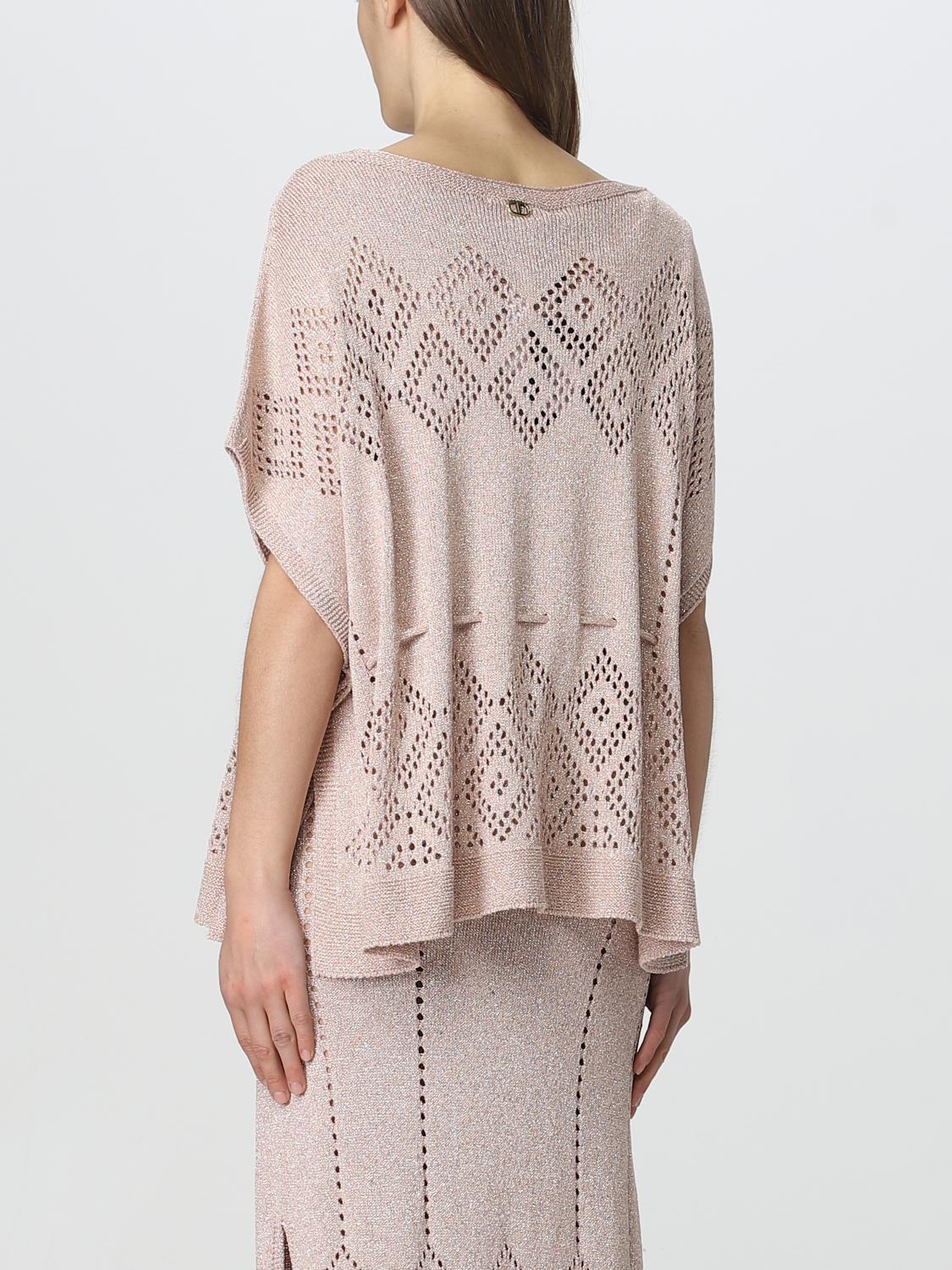 TWINSET MANTELLA: Giacca donna Twinset, Rosa - Img 2