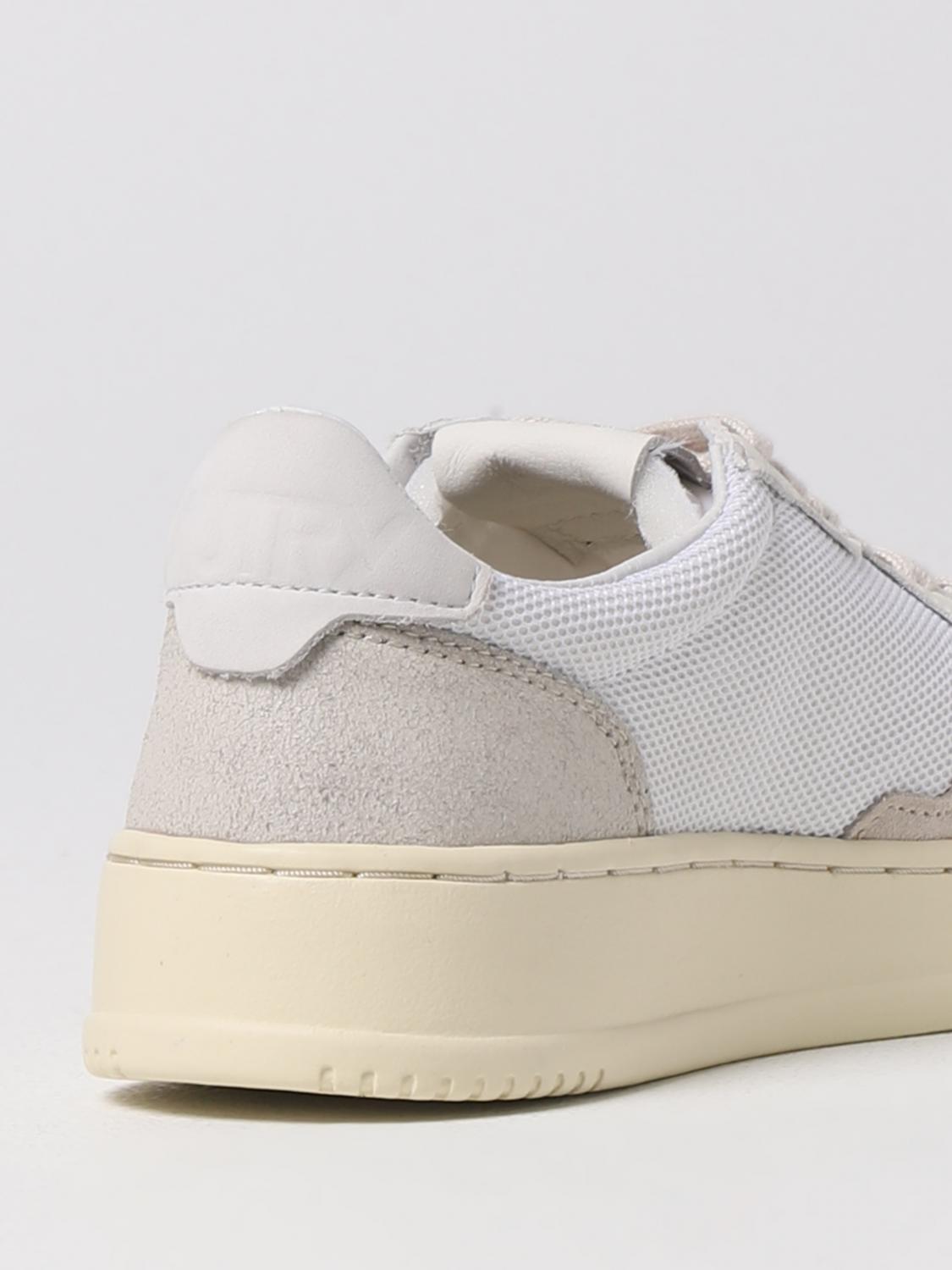 AUTRY SNEAKERS: Sneakers Medalist 01 Autry in pelle e mesh, Bianco - Img 3