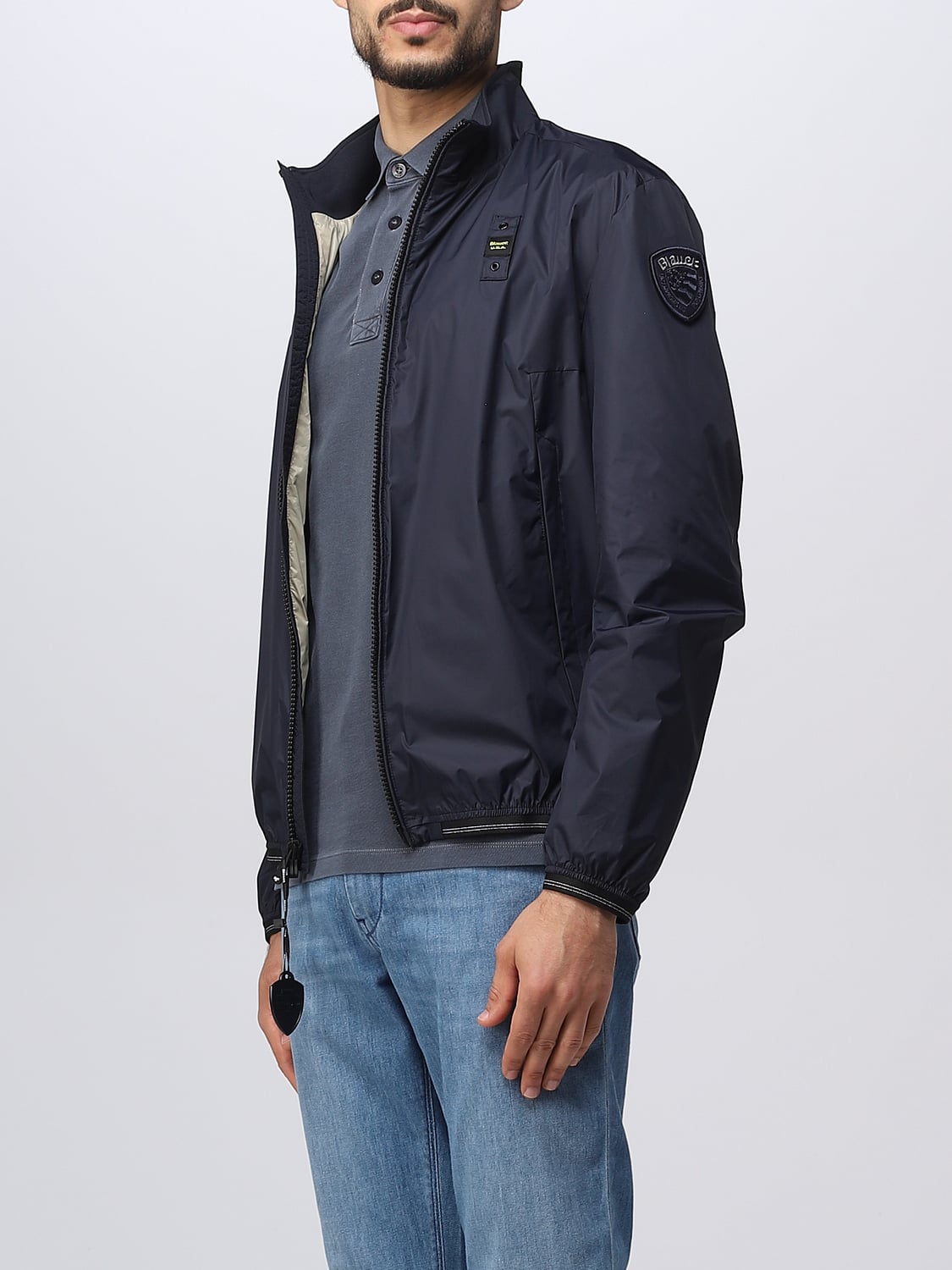 BLAUER CHAQUETA: Chaqueta hombre Blauer, Azul Oscuro - Img 3
